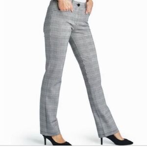 Lauren Ralph Lauren Adelle houndstooth Straight Bootcut trouser pants- Size 12